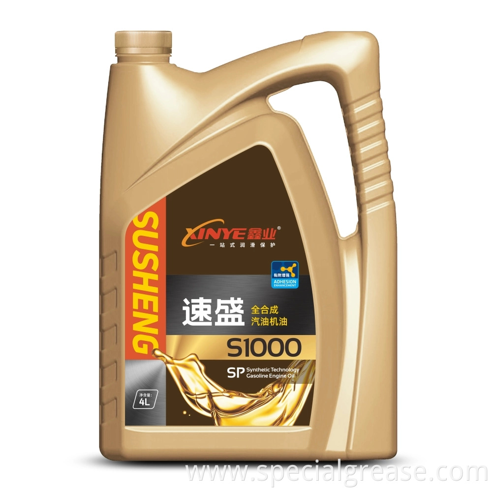 Wholesale Price High Quality Fully Synthetic Petrol Motor Engine Oil Sp 0W40 Lubricant Oil